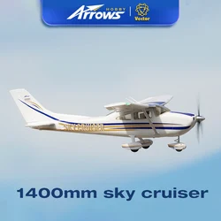 Blue Arrow 1400mm Sky Cruiser Fixed Wing Aircraft Model Beginner'S Guide To Remote Control Electric Model Rc Outdoor Toy Aircraf