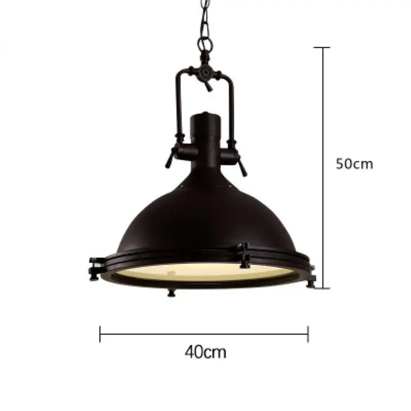 Imagem -06 - Retro Estilo Industrial Nostálgico Lustre Iron Art Metal Led Pendant Light para Quarto Sala de Jantar Decor Luminárias Pendurado Lâmpada