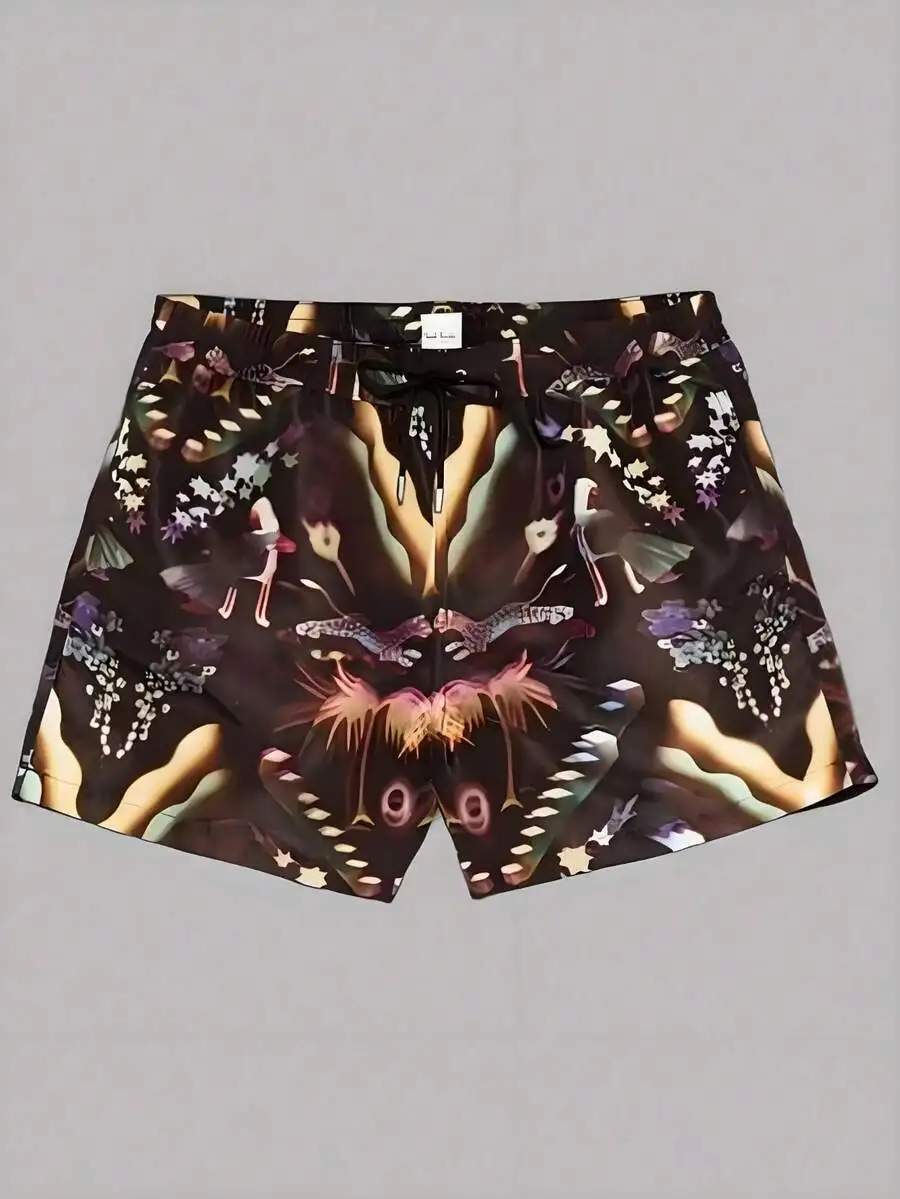 

Mens Breathable Patterned Casual Shorts For Daily Wear