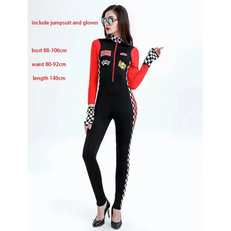 Miss Inboulon Racing-Costume de pilote de voiture pour femme, manches longues, uniformes de course, noir, sexy, RZ410