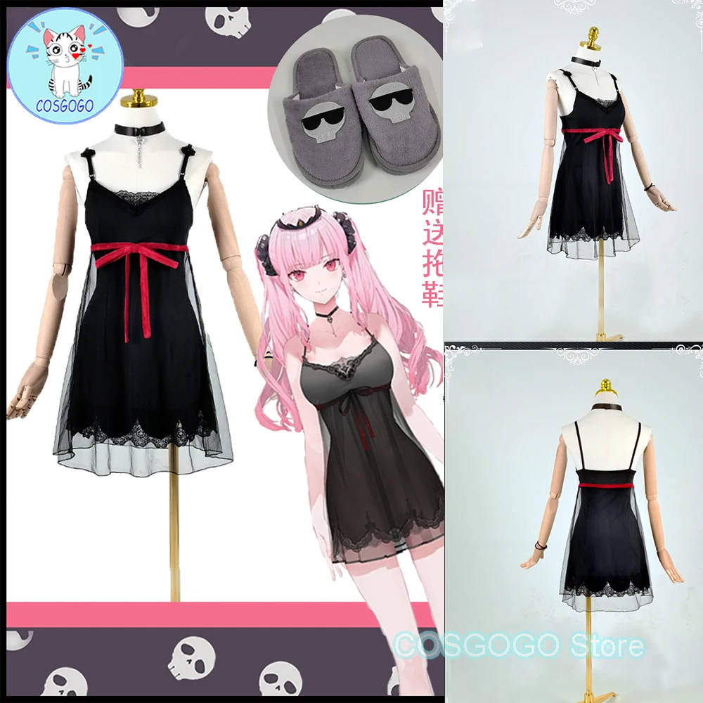 

Vtuber Nijisanji Youtuber Holostars Hololive EN Mori Calliope Calliope Cosplay Costume Calli Women's Pajamas Mori-sama