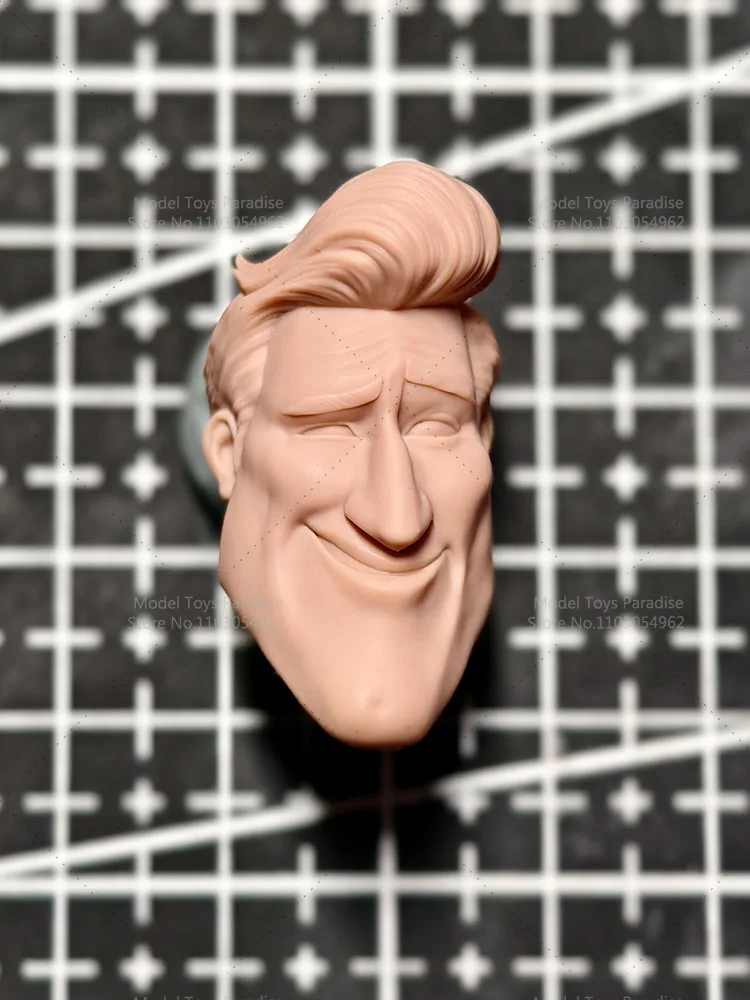 غير مصبوغ لتقوم بها بنفسك 1/12 مقياس الغريبة بطل الأبيض نموذج رئيس أنيمي الرجال الجندي رئيس نحت صالح 6 بوصة عمل الشكل الجسم #5