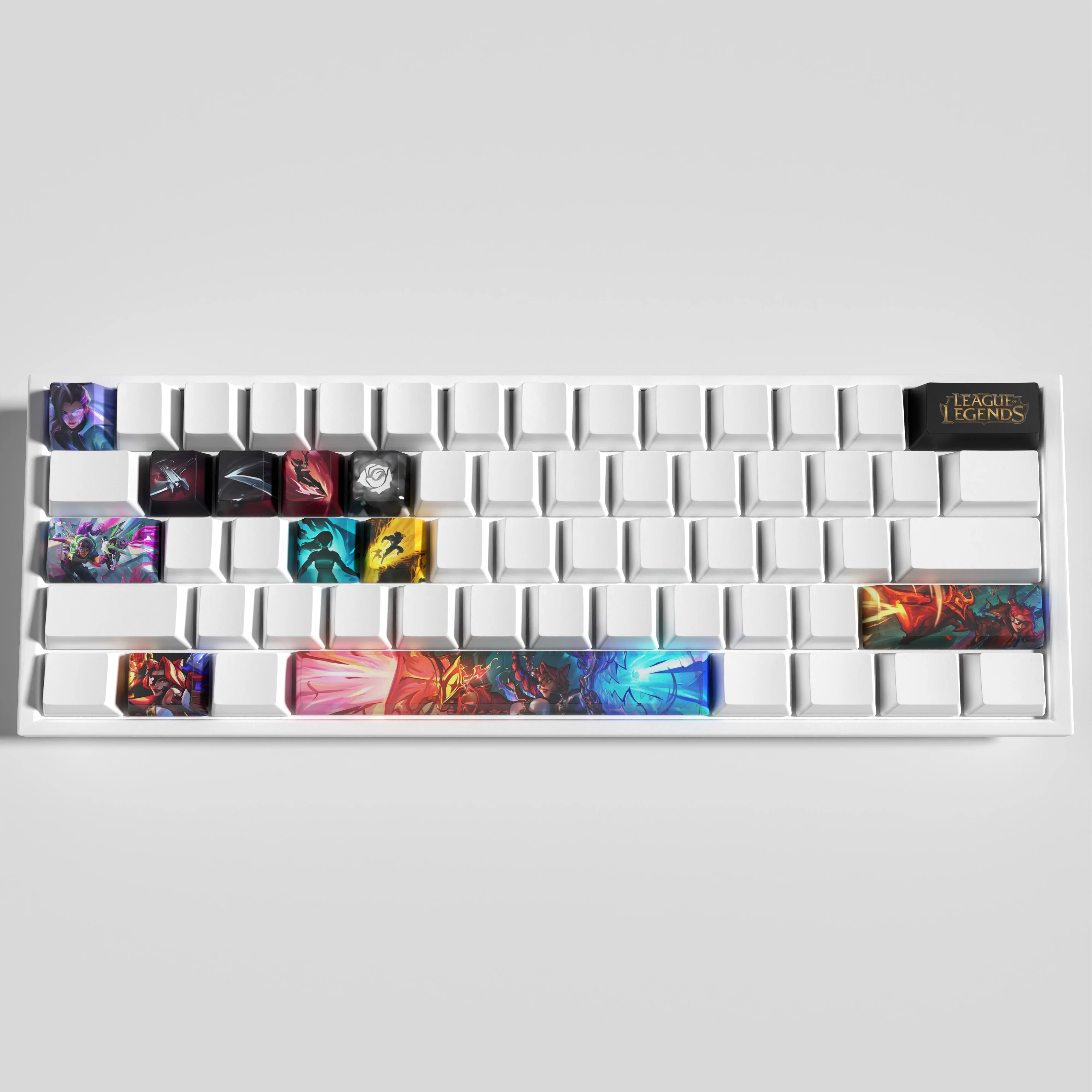 samira keycaps League of Legends keycaps  game keycaps OEM Profile 12keys PBT dye sub keycaps