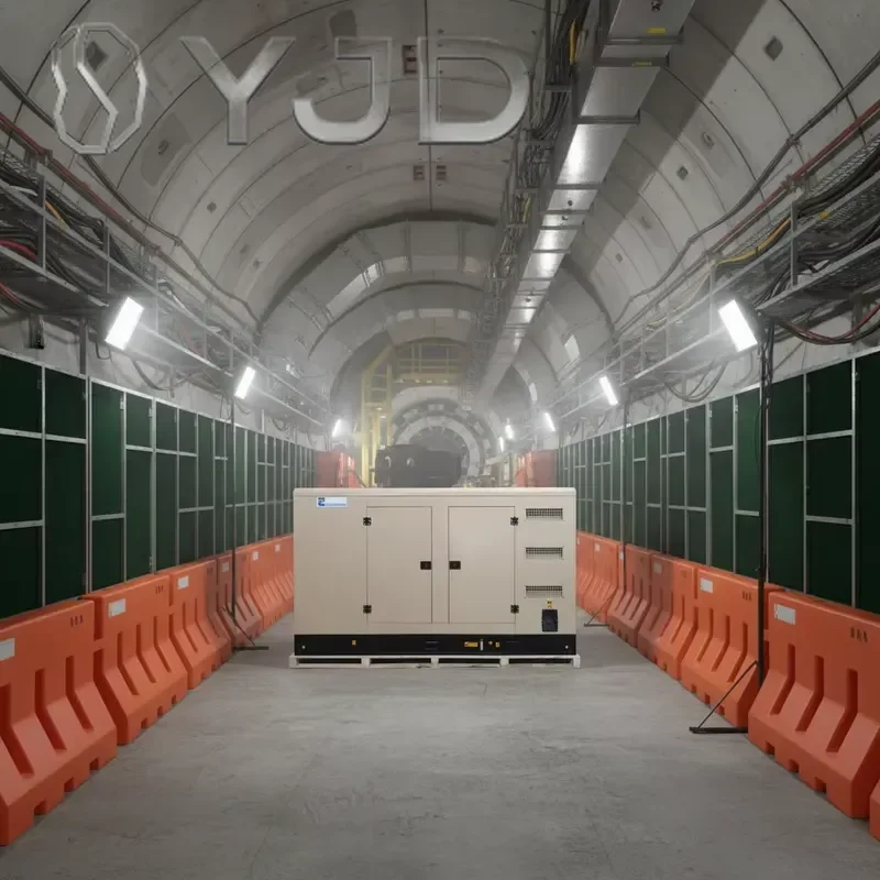 YJD 220-400kW 50Hz/60Hz Silent Type Diesel Generator 1800 RPM Open Frame with ATS and 24V DC Electric Start for Sale