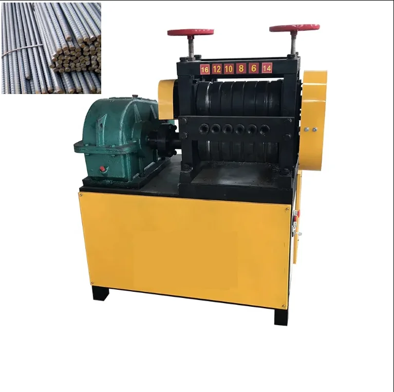 6-25mm Deformed Scrap Bar Straightening Machine Waste Steel Iron Bar Straightening Machine Price Steel Bar Straightening Machine