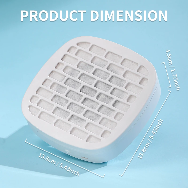 새로운 네일 진공 청소기 전문 USB 먼지 흡입 수집기 네일 아트 살롱 장비에 대한 젤 네일 먼지 떨이