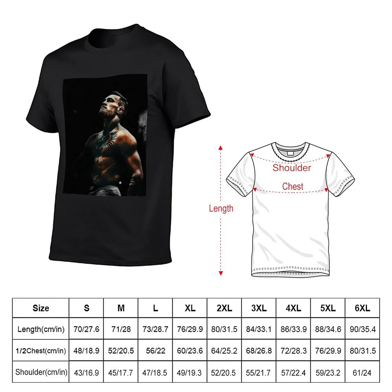 Conor McGregor T-Shirt animal prinfor boys heavyweights slim fit t shirts for men