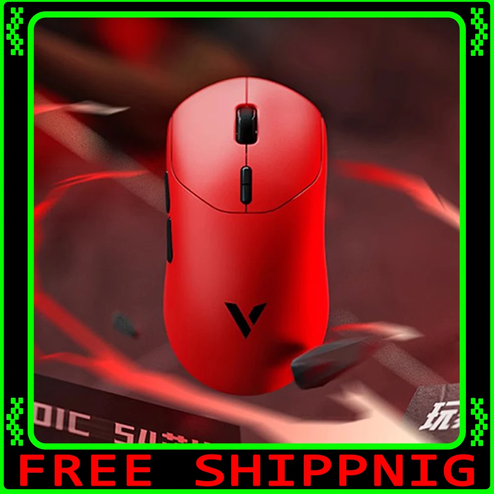 

Rapoo Vt2 Mouse Wired/2.4G Paw3950 8000hz Wireless Charging 45000dpi Gaming Mouses 800mah For Middle Hand Pc Accessories Gifts