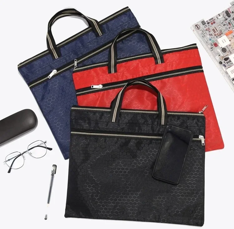 Aktentaschen mit großer Kapazität, Handtasche, Dokument, Laptop, Organizer-Pack, Buch, Business, IPAD, elektronische Aufbewahrungstasche, Zubehör – Detail 2