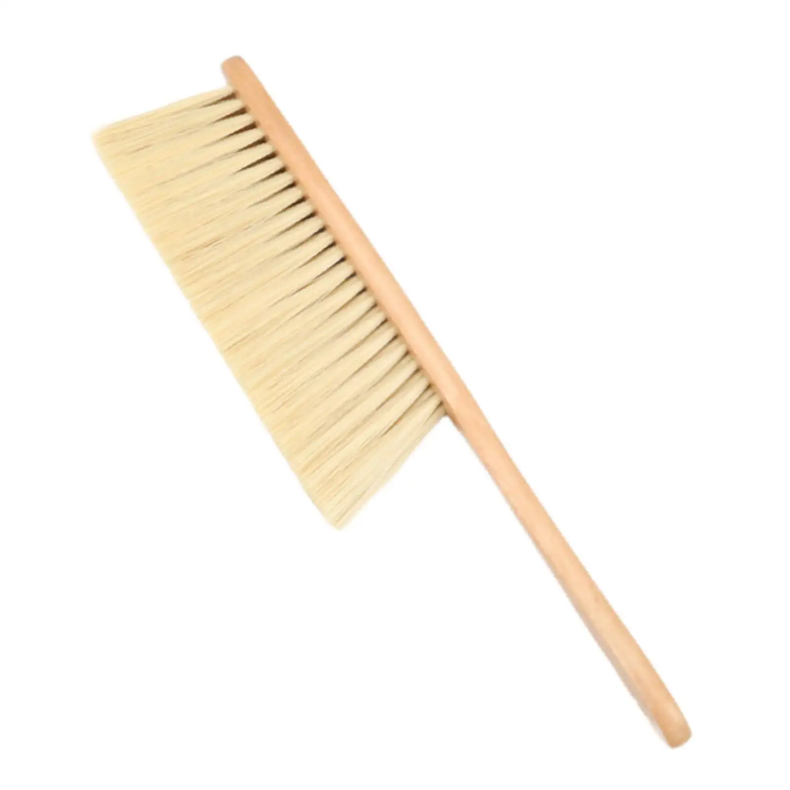 Hand Broom Cleaning Brush Soft Bristles Dusting Brush for Cleaning Car/Bed/Couch/Sofa/Garden/Furniture/Clothes,Wooden Handle