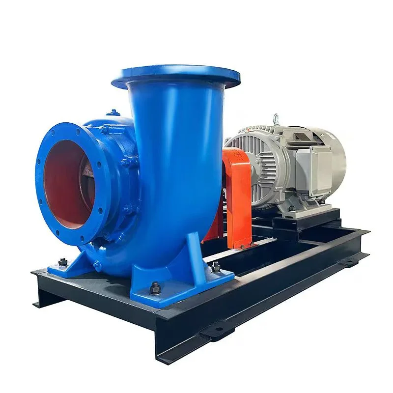 

8-inch HW mixed flow pump, horizontal large pump station, high flow drainage and irrigation pump