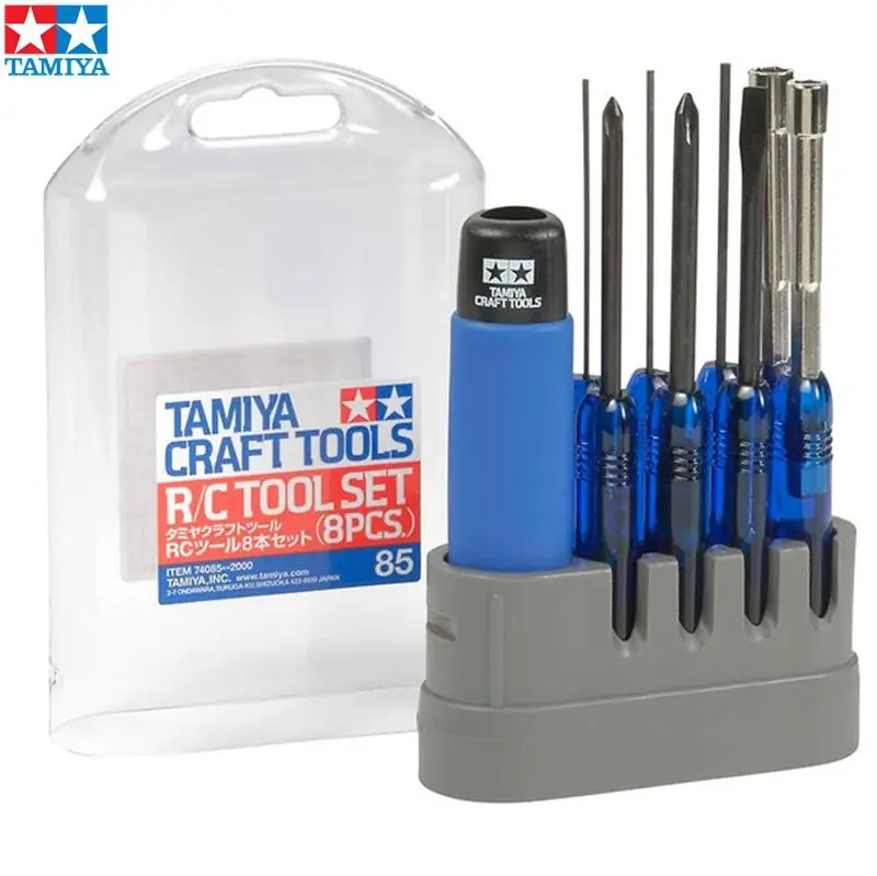 Tamiya TA74085 R/C Tool Set (8pcs.) Craft Tools  Model Tool