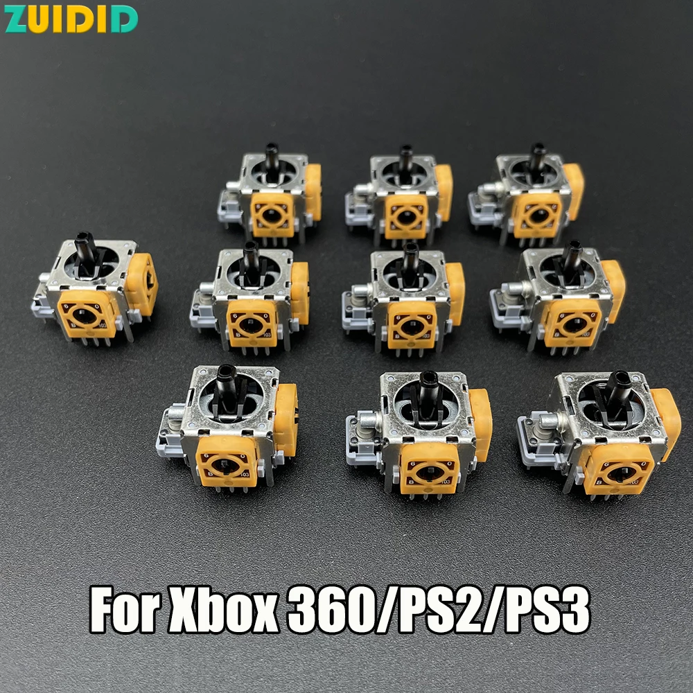 ZUIDID 2-10 قطعة عصا التحكم ثلاثية الأبعاد وحدة تحكم ل XBOX360 PS2 PS3 التناظرية الاستشعار الجهد لتقوم بها بنفسك الملحقات