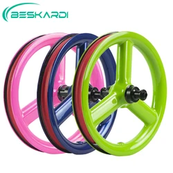 12inch 203 Carbon Wheels 12 Trispoke 3spoke 74/85/95mm Colorful Customized Color 1 Pcs for Strider Kouka Papa Kids Balance Bike