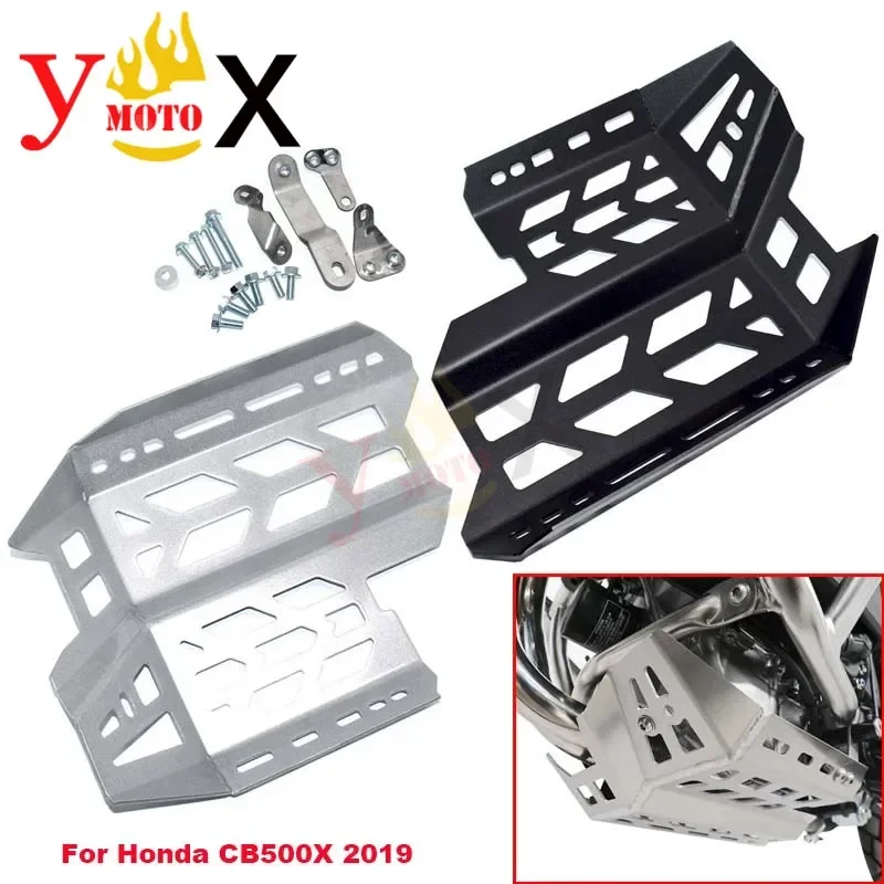 CB 500X 19 Motorcycle Lower Chassis Engine Guard Cover Bottom Protection Skid Plate For HONDA CB500X CB500 X 2019