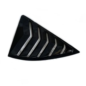 Seitengrill vom Autofenster zum Chevrolet Camaro, Tiyperor Quarter-Stil, Gloss Black, 5. Gen, 2010-2015, 2011, 2012, 2013, Hot Sale 8 Hauptverkäufe Camaro Louver - №1