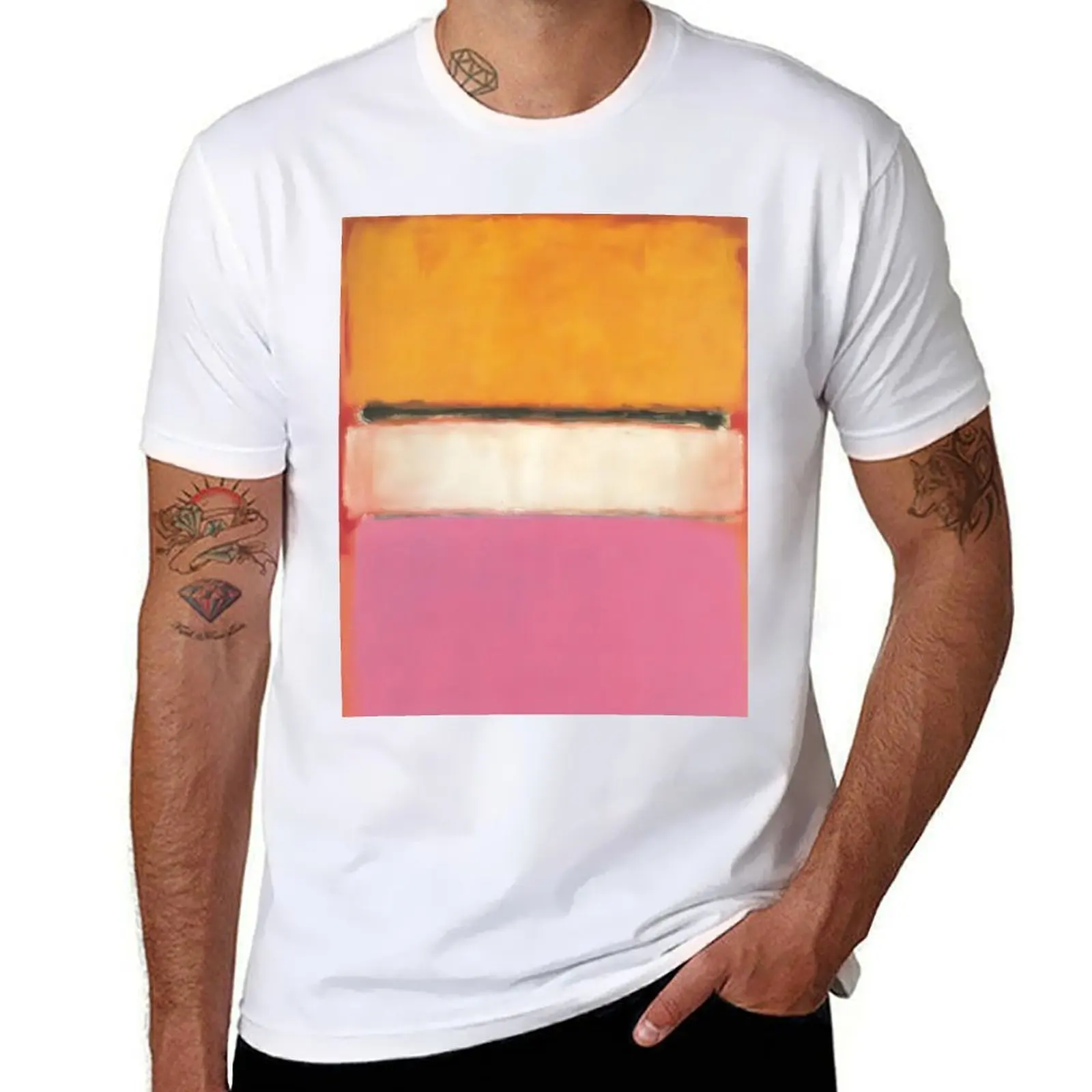 

Mark Rothko T-Shirt cotton t shirt pack t shirts for man cotton T-Shirt
