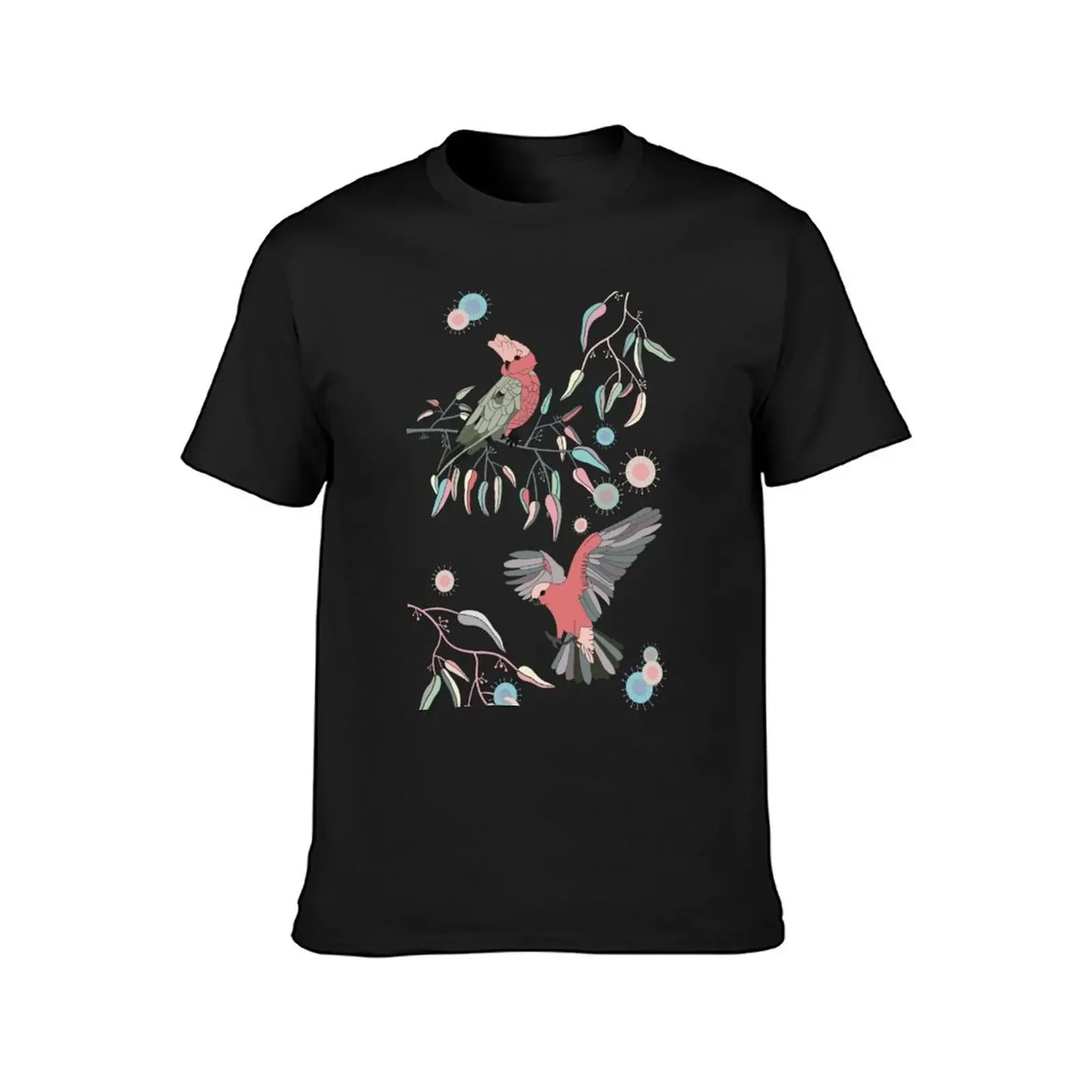 Australian Galah Cockatoos in Gum Trees T-Shirt tops shirts graphic graphic tee shirt funny t shirts men