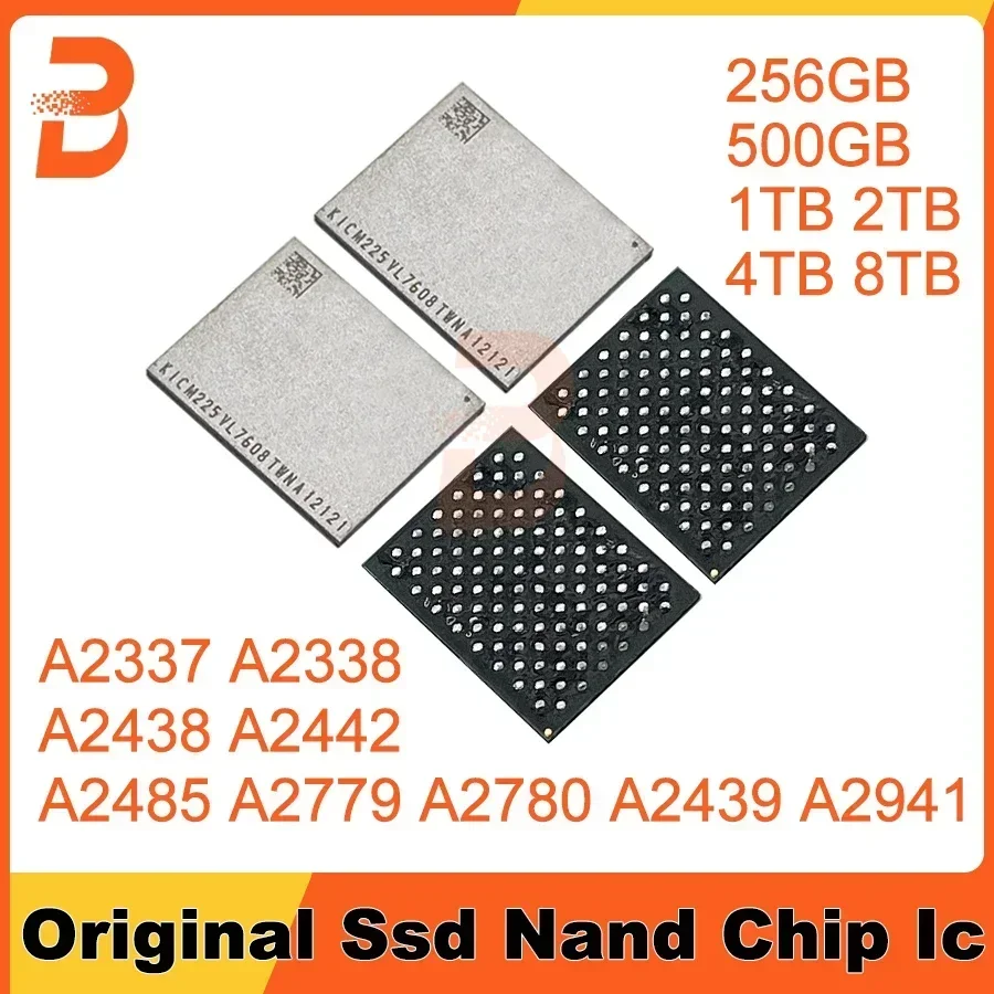 SSD Nand チップ IC Macbook Air Pro M1 M2 A2337 A2338 A2681 A2438