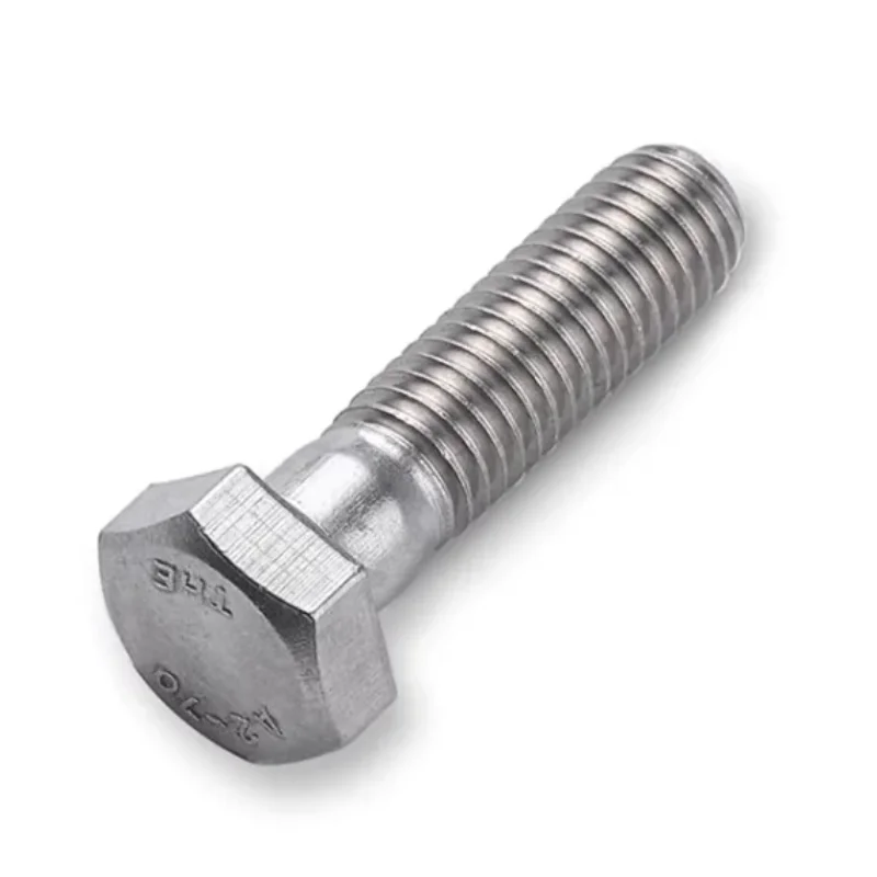 304 Stainless Steel Half Tooth Extended Outer Hexagonal Screw Bolt M6M8M10M12