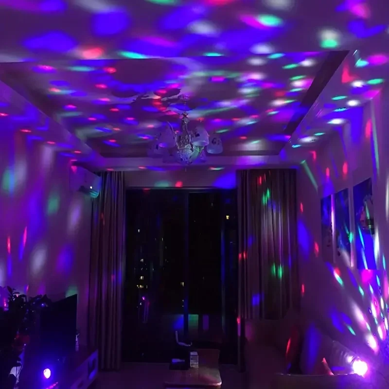 USB カラフルなディスコボールライト LED ポータブル美的ノベルティパーティー照明 USB 電源装飾ボールランプ