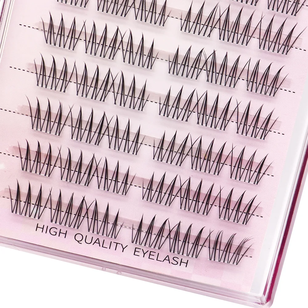 Breve ACE Pigro Ciglia Finte Singolo Cluster Manga Occhi Simulazione Naturale Piccoli Occhi Coreano Popolare Ragazza Gruppo Idol