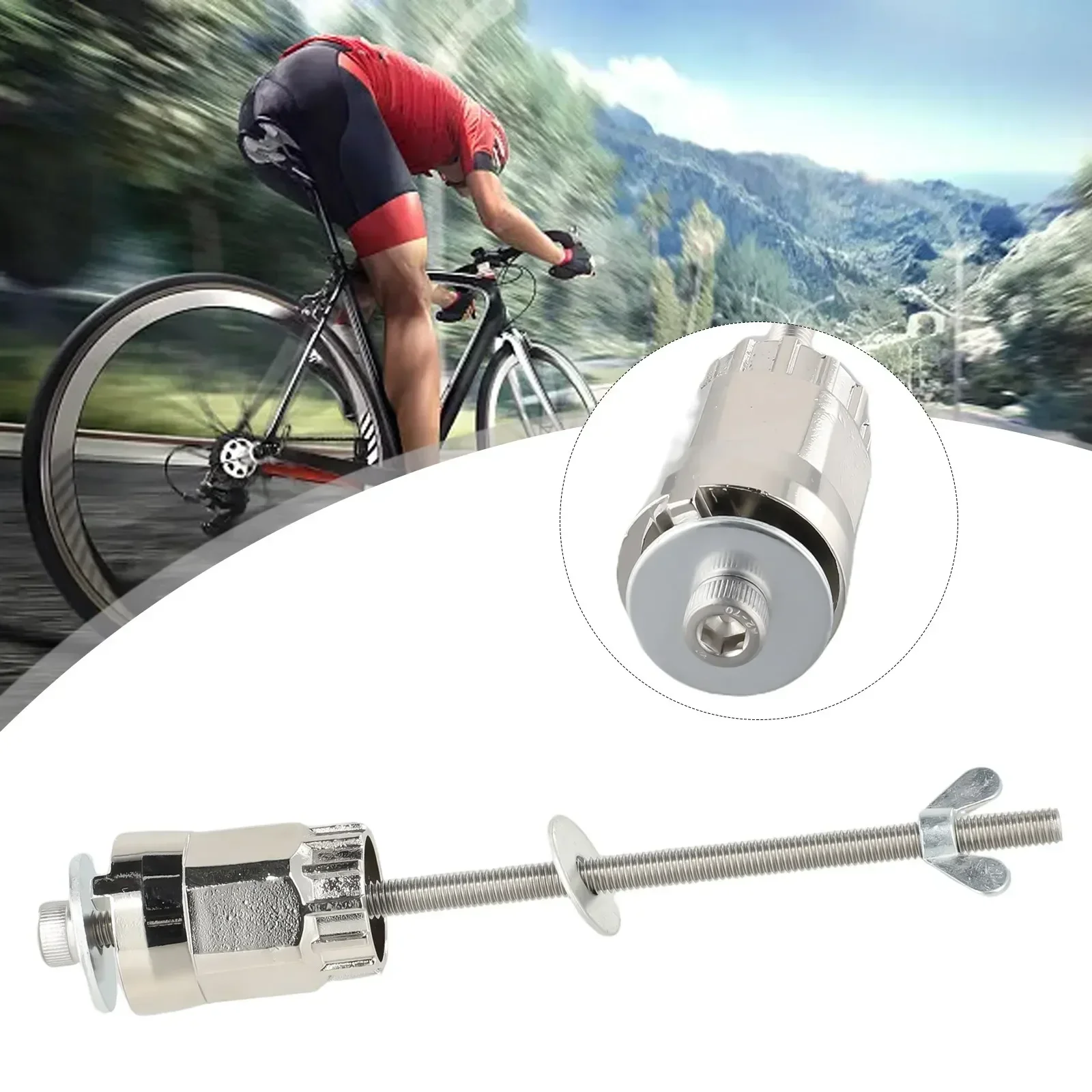 

Bike Freehub Body Wrench Bicycle Freewheel Cassette Installation Removal Tool Extractor Hub Disassembly Tools Cycling Parts