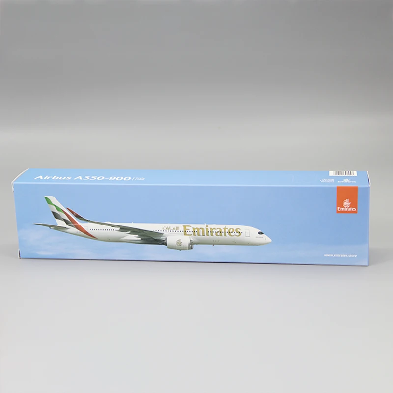 2025 جديد 1/200 مقياس A350-900 الإمارات العربية المتحدة طيران تجميع طائرات نموذج طائرة لعبة جمع العرض مع قاعدة
