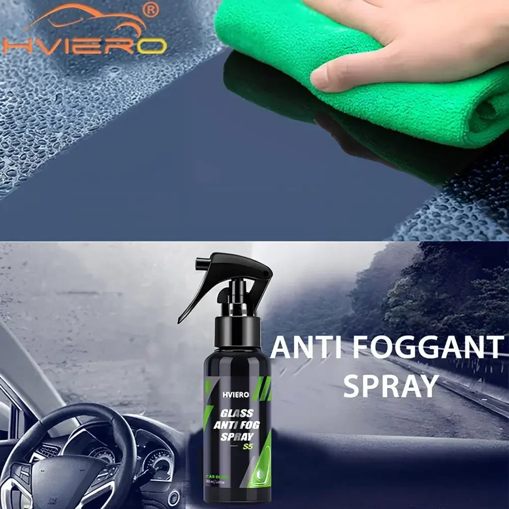 50-300ml Auto Part Windshield Durable Spray Improve Driving Vision Cleaning Maintenance Glass Anti-fogging Agent Water Repellent