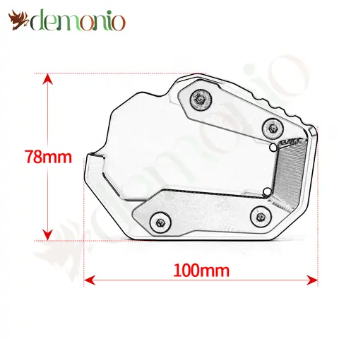 होंडा CRF1100L CRF 1100 L अफ्रीका ट्विन एडवेंचर स्पोर्ट्स के लिए मोटरसाइकिल एक्सेसरीज किकस्टैंड साइड स्टैंड एन्लार्जर पैड 10 best sales होंडा सीआरएफ 1100 अफ्रीका ट्विन - №10