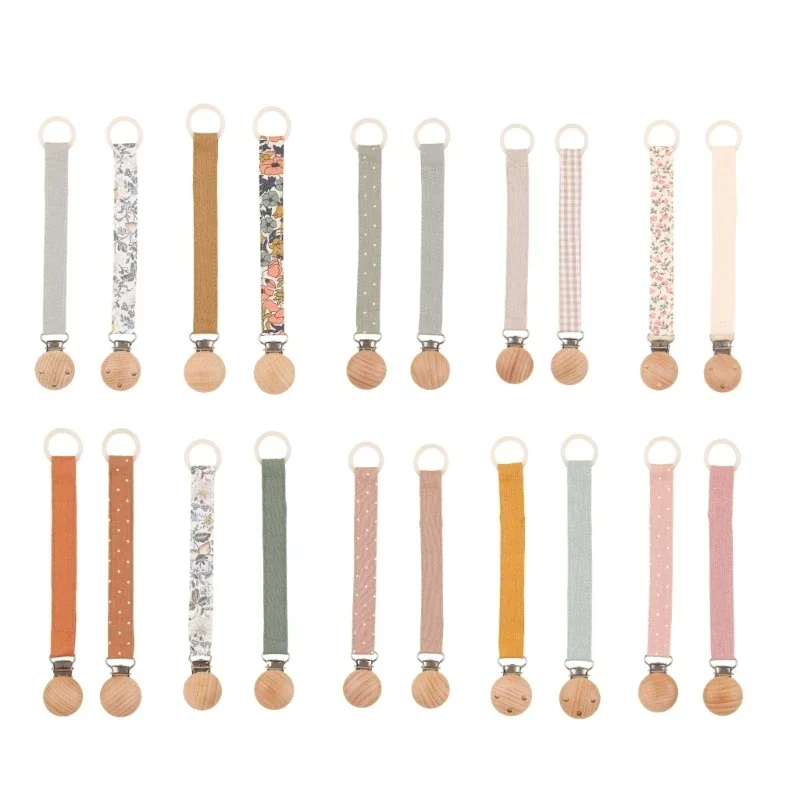 2 pièces porte-sucette pour bébé, chaîne, jouet dentition, sangle à Clip, prévention des chutes, lanière pour