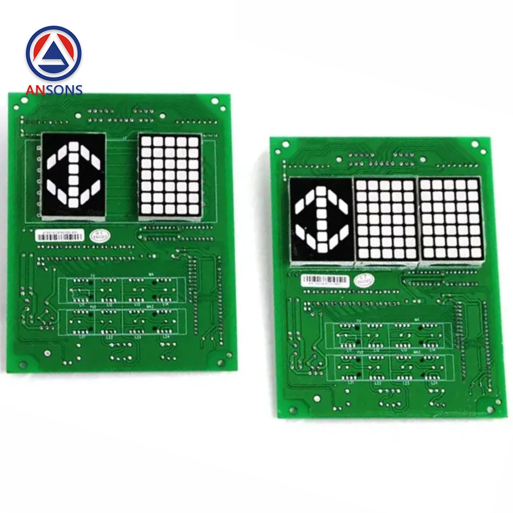 GD12502177 Hitachi Elevator Car Display PCB Car Control Box Square Single Dual Digital Display Board Ansons Elevator Spare Parts
