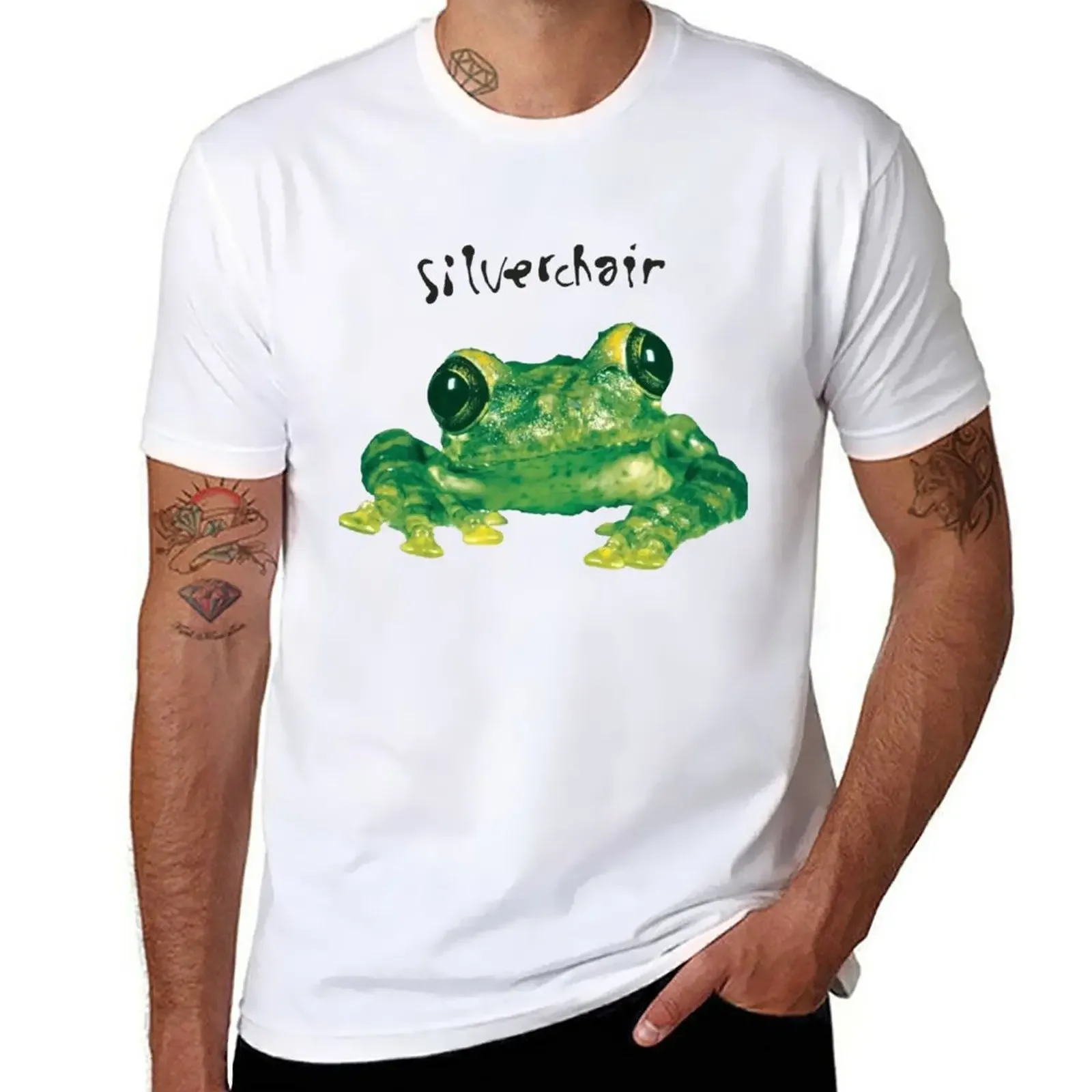 Silverchair - Frogstomp _95 Frog T-Shirt cute tops customizeds shirts graphic tees men t shirts