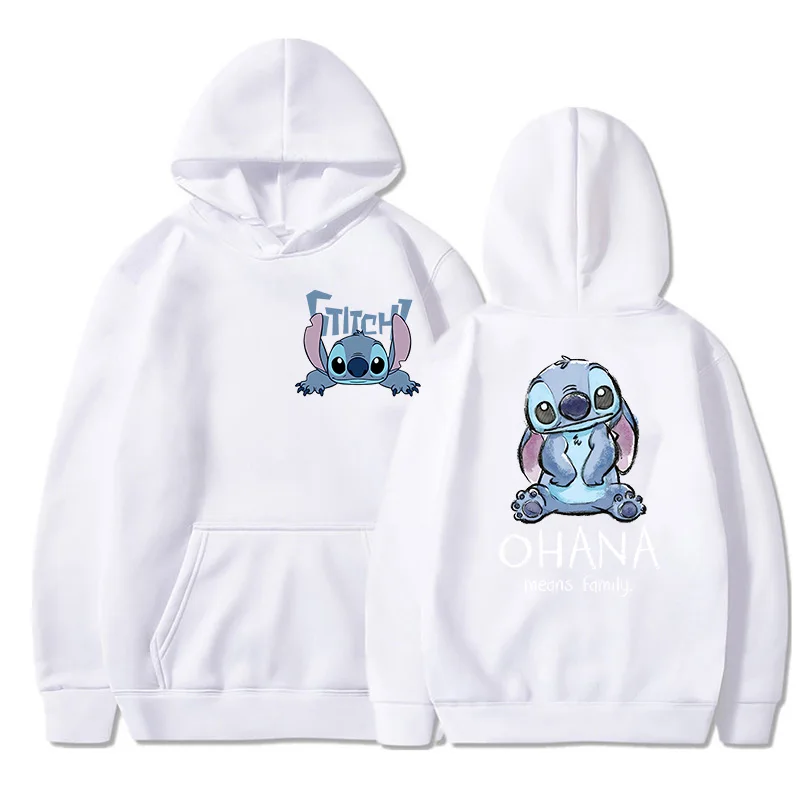 Neu in Hoodie Winter Disney Stitch Hoodies Frauen Harajuku niedlichen Anime Sweatshirt Manga Streetwear Hoody weiblich Unisex