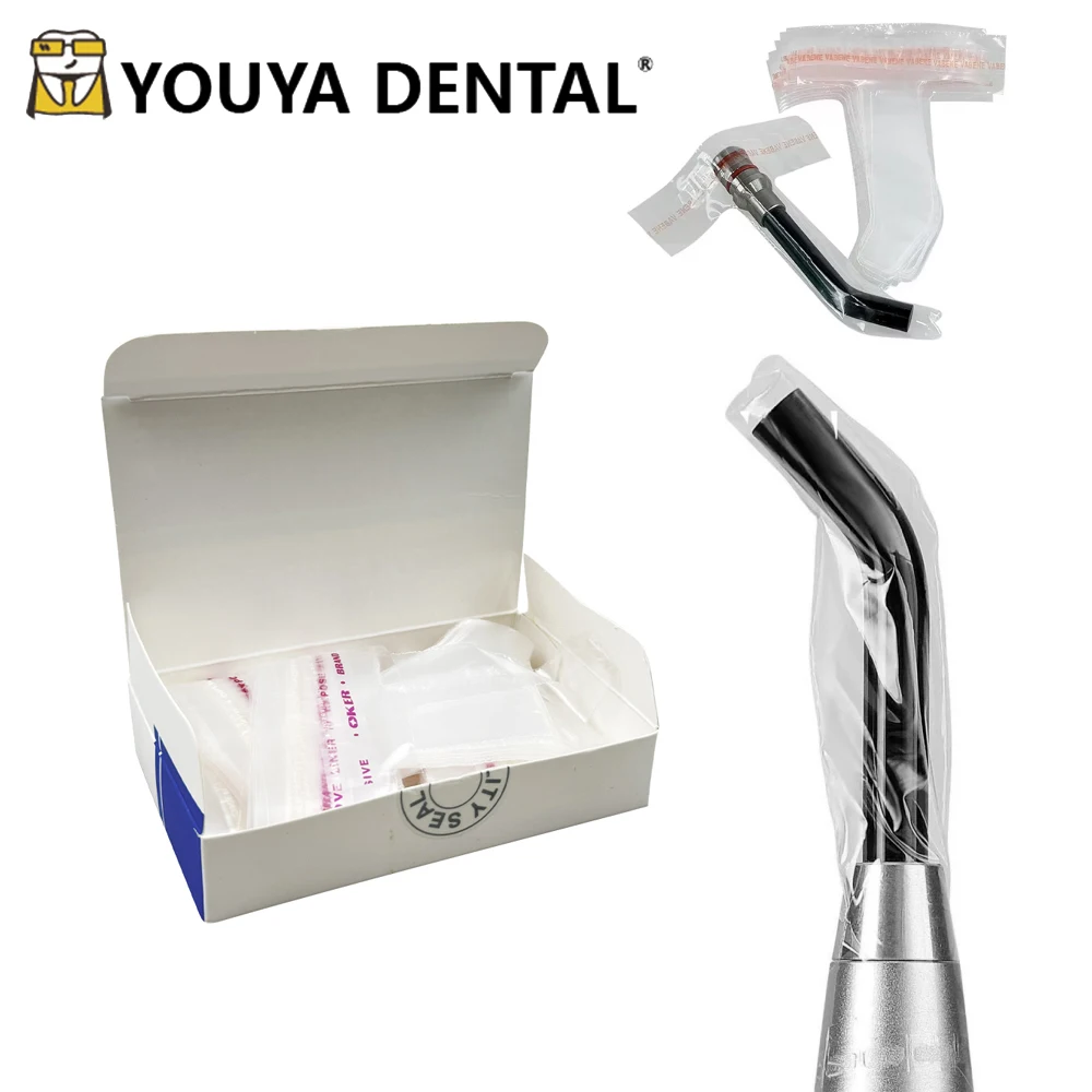 

200pcs/box Dental Disposable Light Guide Rod Protective Film Sheath Sleeve Cover For Curing Light Stick Dental Lab Materials