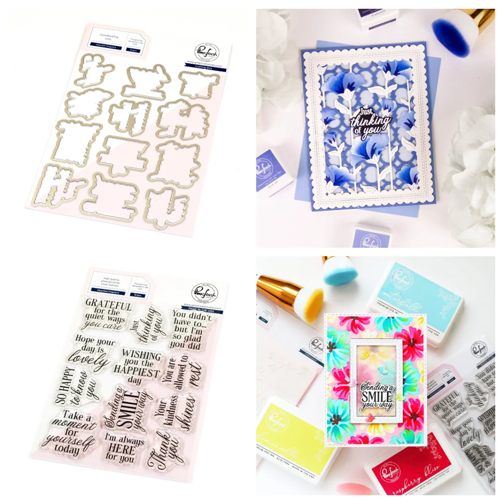 Heartfelt Chapters Arrival New Metal Cutting Dies Scrapbook Diary Decoration Stencil Embossing Template DIY Greeting Card