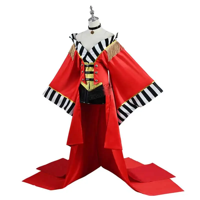 Anime cosplay costume Fate/Grand Order Tamamo no Mae Fox red dress female full set