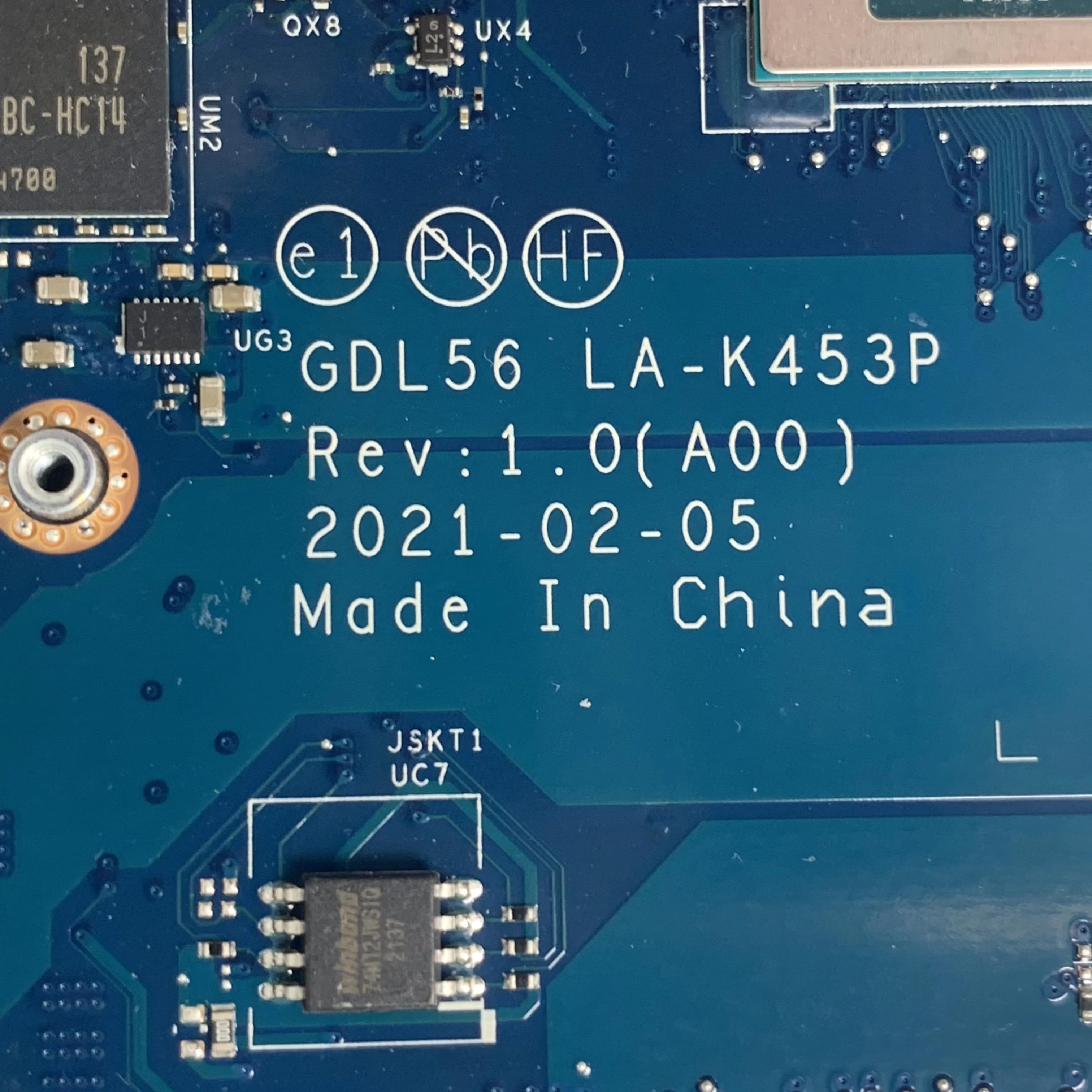 

GDL56 LA-K453P 006PVP 06PVP CN-006PVP для ноутбука DELL M15 R5, материнская плата с процессором Ryzen 7 5800H GN20-E5-A1 RTX3070, 100% протестировано, ОК