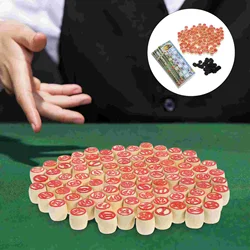 Juego de mesa de madera para fiesta, juego de estrategia familiar de Bingo Vintage, divertido juego ruso, suministros para fiesta de cumpleaños