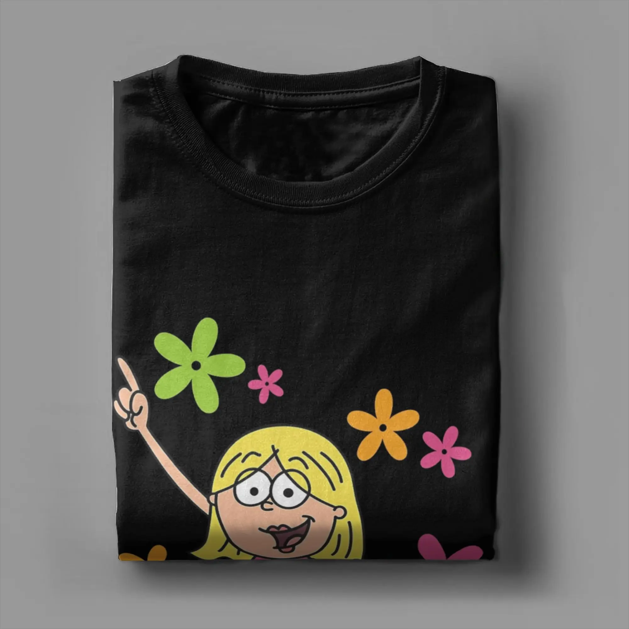 Lizzies Cartoon McGuires Men's T Shirt  Funny Tee Shirt Short Sleeve Round Collar T-Shirt Cotton Gift Idea Clothes