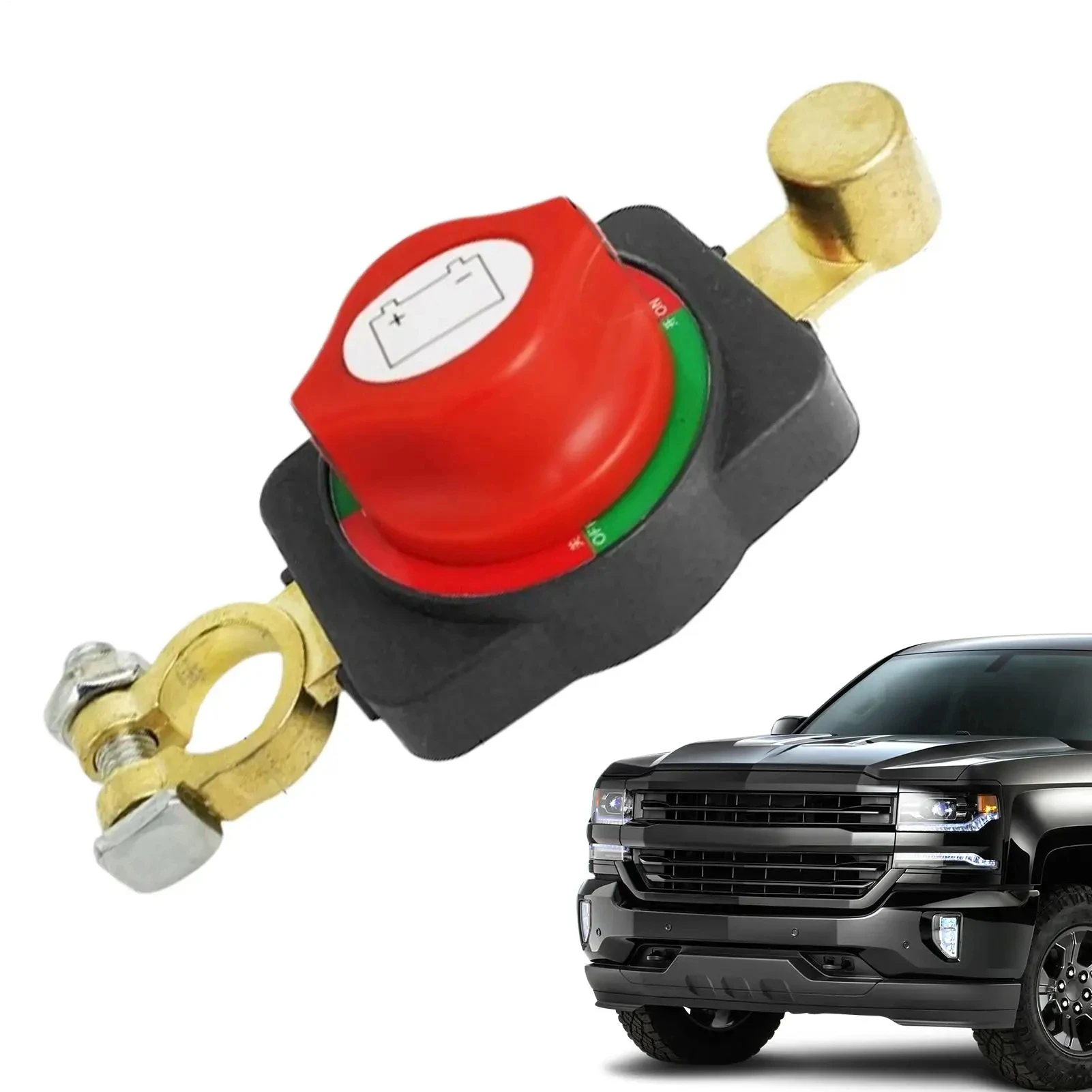Car Battery Disconnect Switch Manual Circuit Breaker Anti-Power Off Leakage Protector Universal Auto Parts 12V-24V Systems