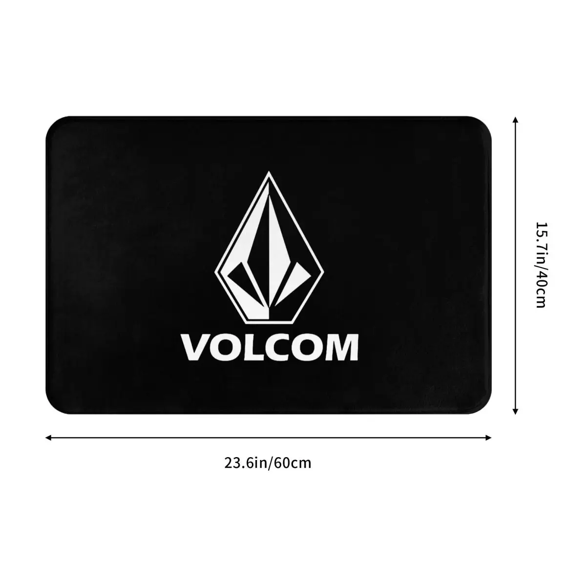 Volcom Non-slip Doormat Floor Mat Durable Carpet Rug for Kitchen Entrance Home Balcony Footpad Mats