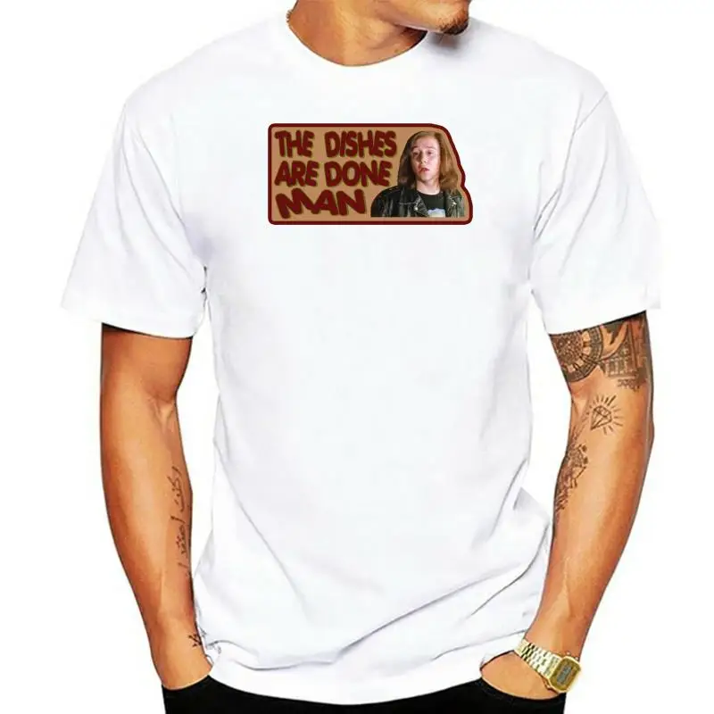 90s Classc Dont Tell Mom the Babysitter Dead Dishes Are Done Man custom tee