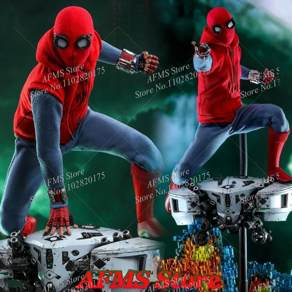 Hottoys MMS552 1/6 мужской солдат Человек-паук вдали от дома суперсила герой кукла полный набор 12-дюймовая экшн-фигурка модель игрушки