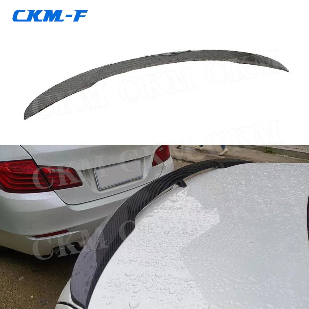 

Carbon Fiber Rear Spoiler Boot Lip Wings Car Rear Trunk Decoration FRP Bodykits Accessories for BMW 5 Series G30 2017-2022