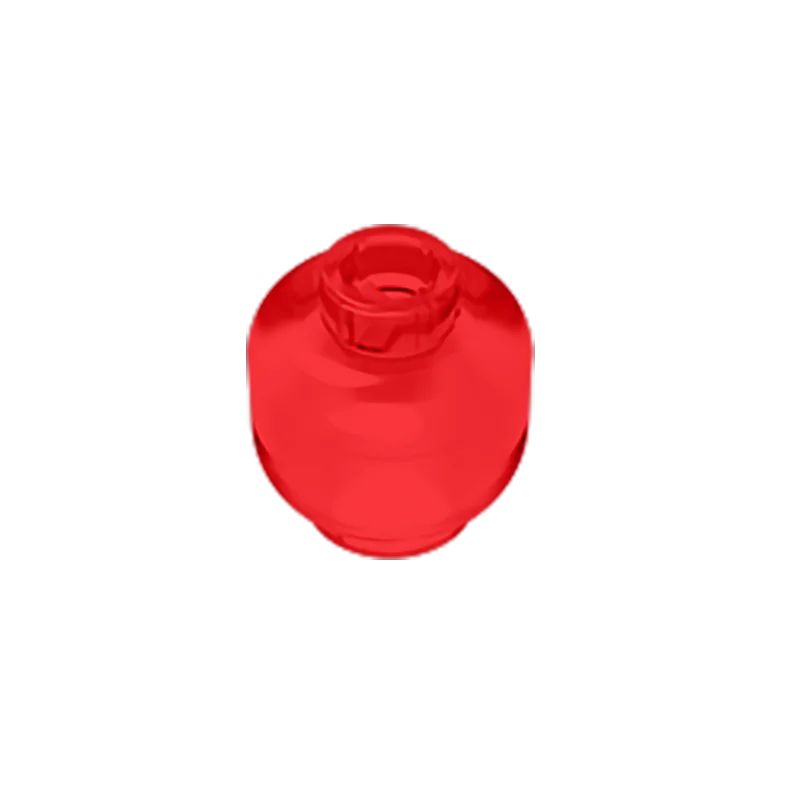 Gobricks GDS-1417 Minifig, Head (Plain) - Vented Stud compatible with lego 24581 3626a 3626b 3626c 28621 children\'s toys