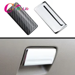 Car Glove Box Handle Cover Storage Bag Sequins Glovebox Trim Sticker for Ford Focus 2 MK2 2005 - 2011 Accessories