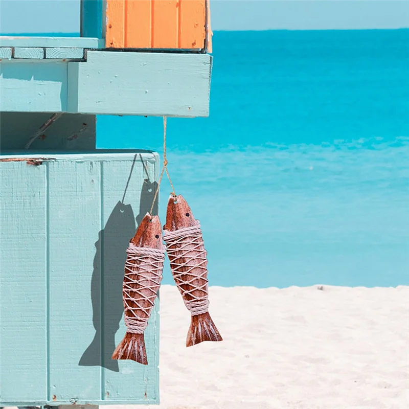 A44F-Papan Dekoratif Kayu Gantung Bertema Pantai dan Plakat Mini Dekorasi Rumah Dekorasi Rumah Musim Panas