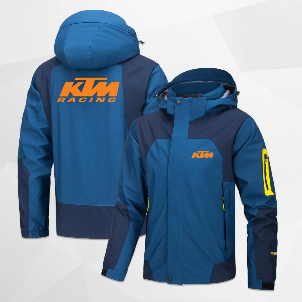 KTM2024 Autumn and Winter Classic Motorcycle Riding Jacket, High Quality Outdoor Leisure Mountaineering Waterproof Clothing