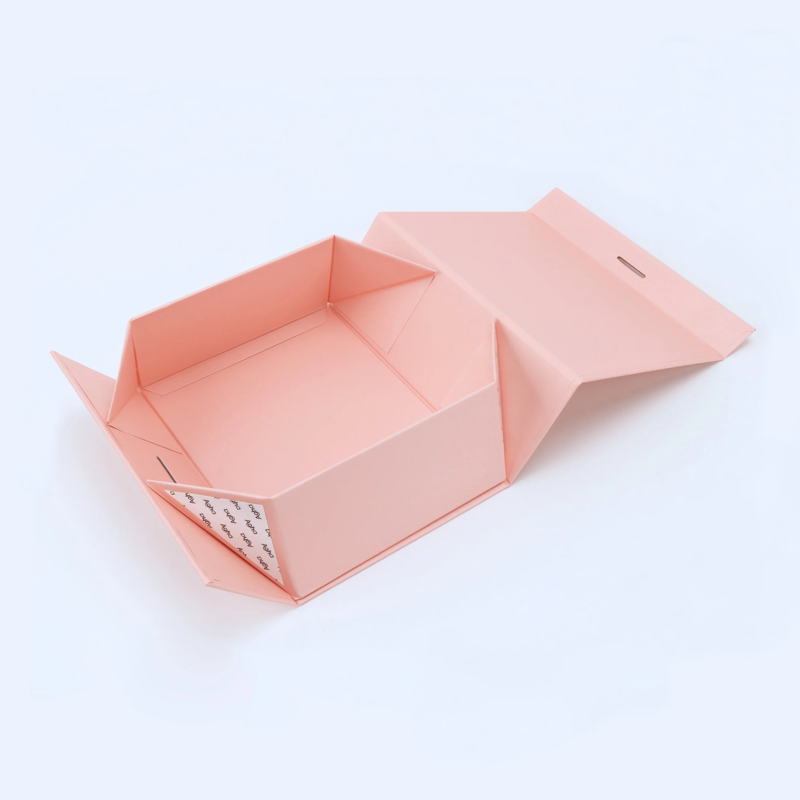 Magnetic Flip ribbon Gift Box 1pcs White Black Pink Golden Folding Box for Birthday Wedding Holiday Gifting Cardboard Box